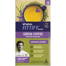 Deals, Discounts & Offers on Beverages - Saffola Fittify Gourmet Lemongrass Lavender Instant Coffee(30 g, Green Coffee Flavoured)