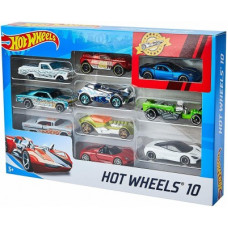 Deals, Discounts & Offers on Toys & Games - Hot Wheels 10 cars Gift Pack(Multicolor, Pack of: 10)