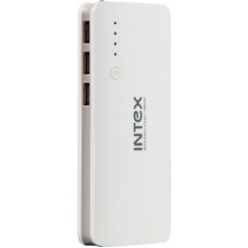 Deals, Discounts & Offers on Power Banks - Intex 11000 mAh Power Bank (Fast Charging, 10 W)(White, Lithium-ion)