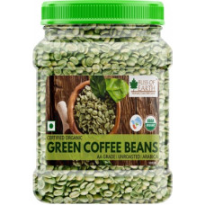 Deals, Discounts & Offers on Beverages - Bliss of Earth USDA Organic Green Coffee Beans, Arabica A Grade, Ideal For Weight Loss Roast & Ground Coffee(500 g, Green Coffee Flavoured)