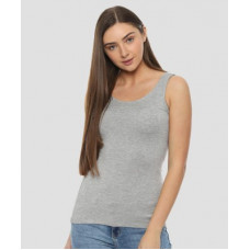 Deals, Discounts & Offers on Laptops - [Size M, L] PeopleCasual Sleeveless Solid Women Grey Top