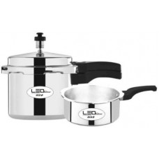 Deals, Discounts & Offers on Cookware - Leo Natura Eco Plus 3 L, 2 L Induction Bottom Pressure Cooker(Aluminium)