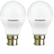 Deals, Discounts & Offers on  - Crompton 9 W Standard B22 LED Bulb(White, Pack of 2)
