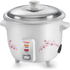 Deals, Discounts & Offers on Personal Care Appliances - Prestige Delight PRWO - 1.0 Electric Rice Cooker(1 L, White)