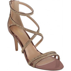 Deals, Discounts & Offers on Women - [Size 9] CatwalkWomen Copper Heels Sandal