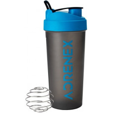 Deals, Discounts & Offers on  - Adrenex by Flipkart BPA Free Gym Bottle with Mixer Ball 700 ml Shaker(Pack of 1, Blue, Grey)