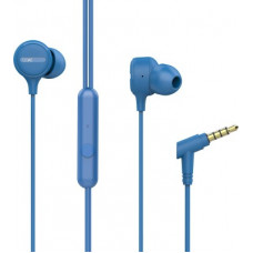 Deals, Discounts & Offers on Headphones - boAt Bassheads 103 Blue Wired Headset(Blue, Wired in the ear)