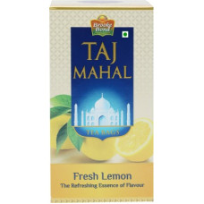 Deals, Discounts & Offers on Beverages - Taj Mahal Fresh Lemon Tea Bags Box(25 Bags)