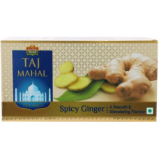 Deals, Discounts & Offers on Beverages - Taj Mahal Spicy Ginger Tea Bags Box(25 Bags)