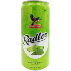 Deals, Discounts & Offers on Beverages - [Supermark] Kingfisher Radler Mint and Lime Flavours Can(300 ml)