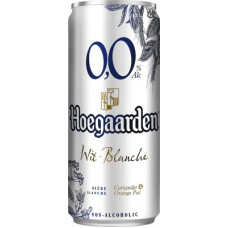 Deals, Discounts & Offers on Beverages - [Supermart] Hoegaarden 0.0 Non Alcoholic Can(330 ml)