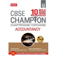 Deals, Discounts & Offers on Books & Media - 10 Years CBSE Champion Chapterwise-Topicwise Accountancy Class 12(English, Paperback, MTG Editorial Board)