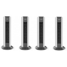 Deals, Discounts & Offers on Home Appliances - Crompton Air Buddy Kitchen Pack of 4 0 mm Tower Fan(Grey, Pack of 4)