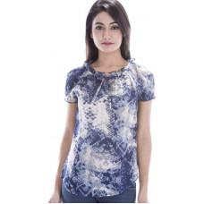 Deals, Discounts & Offers on Laptops - [Size L, XXL] AmadoreCasual Short Sleeve Printed Women Multicolor Top