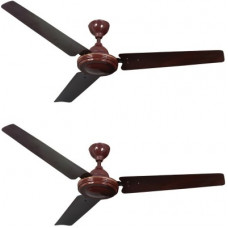 Deals, Discounts & Offers on Home Appliances - Four Star SWIFT High Speed 1200 mm 3 Blade Ceiling Fan(BROWN, Pack of 2)