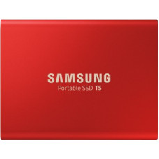 Deals, Discounts & Offers on Storage - Samsung T5 1 TB External Solid State Drive(Red)