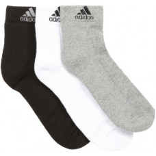 Deals, Discounts & Offers on Men - Adidas Men Solid Ankle Length(Pack of 3)