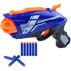 Deals, Discounts & Offers on Toys & Games - Miss & Chief Manual Rapid Shooter Blaze Gun with 20 Foam Bullets