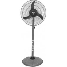 Deals, Discounts & Offers on Home Appliances - Zigma 1625 ISI 400 mm 3 Blade Pedestal Fan(Black, Pack of 1)