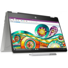 Deals, Discounts & Offers on Laptops - HP Pavilion x360 Core i3 8th Gen - (4 GB/256 GB SSD/Windows 10 Home) 14-dh0107TU 2 in 1 Laptop(14 inch, Natural Silver, 1.59 kg, With MS Office)