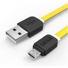 Deals, Discounts & Offers on Mobile Accessories - Gizga Essentials Tangle-Free (1 meter/ 3.2 Feet) Fast Charging 1 m Micro USB Cable(Compatible with All Smartphones, Tablets and MP3 player, Yellow, One Cable)