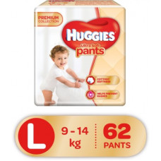 Deals, Discounts & Offers on Baby Care - Huggies Ultra soft pants diapers - L(62 Pieces)