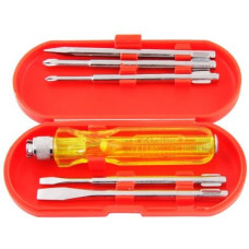 Deals, Discounts & Offers on Hand Tools - Spartan BS-01 5-Pieces Screwdriver Kit (Multicolour) Combination Screwdriver Set(Pack of 1)