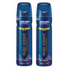 Deals, Discounts & Offers on  - Park Avenue Storm Deodorant Spray Deodorant Spray - For Men(300 ml, Pack of 2)