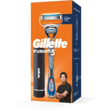 Deals, Discounts & Offers on  - Gillette Fusion Razor (Sachin Tendulkars Pack) with Hygiene Case