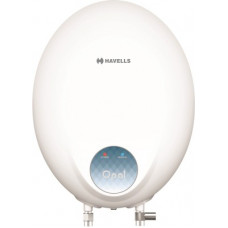 Deals, Discounts & Offers on Home Appliances - Havells 3 L Instant Water Geyser (Opal, White)