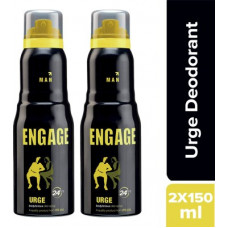 Deals, Discounts & Offers on  - Engage Urge Deodorant Spray - For Men(150 ml) Deodorant Spray - For Men(150 ml, Pack of 2)