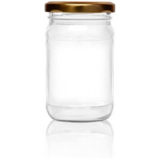 Deals, Discounts & Offers on Kitchen Containers - The Falling Leaf - 125 ml Glass Pickle Jar(Clear)