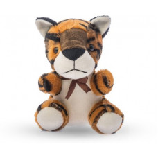 Deals, Discounts & Offers on Toys & Games - Miss & Chief Sitting Tiger - 17 cm(Multicolor)