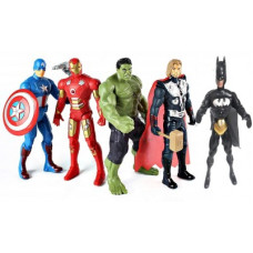 Deals, Discounts & Offers on Toys & Games - [Pre-Book] CADDLE & TOES Avengers Endgame Action Figure of 5 Super Heroes(IN BUILT LIGHT)(Multicolor)