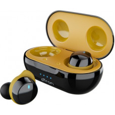 Deals, Discounts & Offers on Headphones - PTron Bassbuds Evo Bluetooth Headset(Black, Yellow, True Wireless)