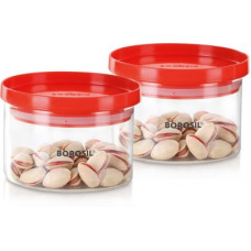 Deals, Discounts & Offers on Kitchen Containers - Borosil - 300 ml Glass Grocery Container(Pack of 2, Clear)