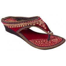Deals, Discounts & Offers on Women - [Size 7] ManghaniWomen Red Heels Sandal