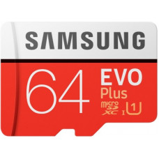 Deals, Discounts & Offers on Storage - Samsung EVO Plus 64 GB MicroSDXC Class 10 100 Mbps Memory Card(With Adapter)