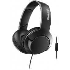 Deals, Discounts & Offers on Headphones - Philips SHL3175BK Wired Headset(Black, On the Ear)