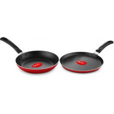 Deals, Discounts & Offers on Cookware - Pigeon Pigeon Duo Pack Nonstick cookware set , Fry pan and tawa Cookware Set(Aluminium, 2 - Piece)