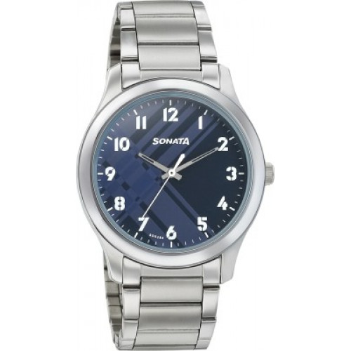 Sonata 77106sm02 analog watch new arrivals