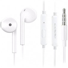 Deals, Discounts & Offers on Headphones - OPPO Earphone Wired Headset(White, In the Ear)