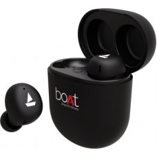 Deals, Discounts & Offers on Headphones - boAt Airdopes 381 Bluetooth Headset(Active Black, True Wireless)