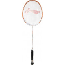 Deals, Discounts & Offers on Auto & Sports - Li-Ning New Smash XP-9 Strung Badminton Racquet (White/Gold) White, Gold Strung Badminton Racquet(Pack of: 1, 93 g)