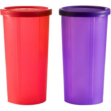 Deals, Discounts & Offers on Kitchen Containers - Flipkart SmartBuy - 700 ml Polypropylene Fridge Container(Pack of 2, Red, Purple)