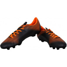 Deals, Discounts & Offers on Men - [Size 9, 10] NiviaPremier Carbonite Football Shoes For Men(Black, Orange)