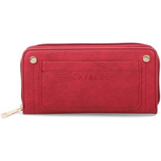 Deals, Discounts & Offers on  - CapreseWomen Red Artificial Leather Wallet(6 Card Slots)