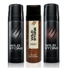 Deals, Discounts & Offers on  - Wild Stone Copper Bronze and Chrome Deodorant Deodorant Spray - For Men(360 ml)