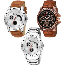 Deals, Discounts & Offers on Watches & Wallets - Foxter NEW STYLISH CASUAL COMBO FOR MAN Analog Watch - For Men