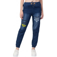 Deals, Discounts & Offers on  - [Size S] Funday FashionJogger Fit Women Dark Blue Jeans